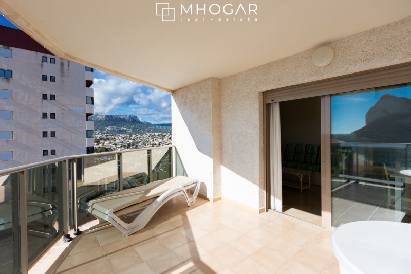 Calpe - Bonito apartamento en venta- 2 dormitorios, gran terraza y vistas al mar!